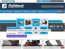 Tablet Screenshot of multidronet.com